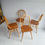 Thumbnail: Mid Century Vintage Ercol Blonde Dining Chairs Model 400 60s
