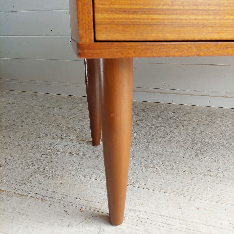 Thumbnail: Mid Century Teak Compact Sideboard 60s