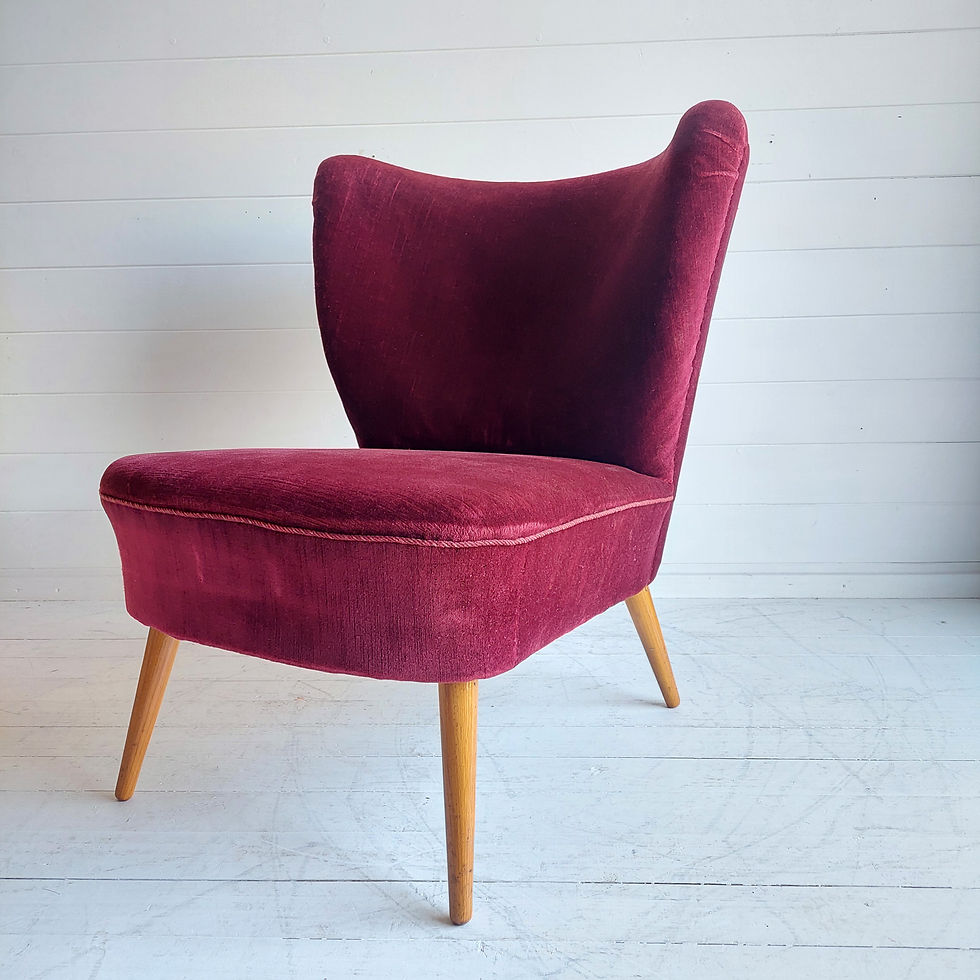 Thumbnail: Mid Century Bartholomew Cocktail Chair 50s