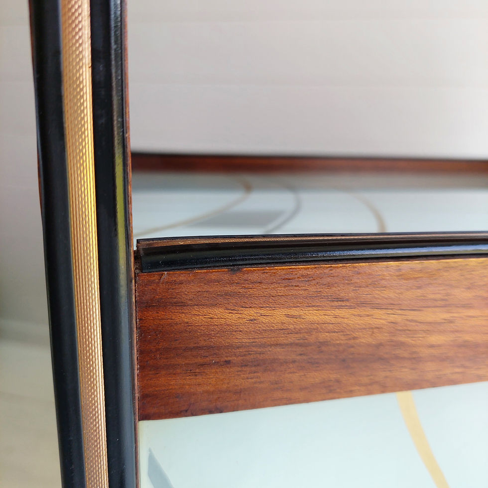 Thumbnail: Art Deco Cocktail Drinks Trolley  Cabinet 40s