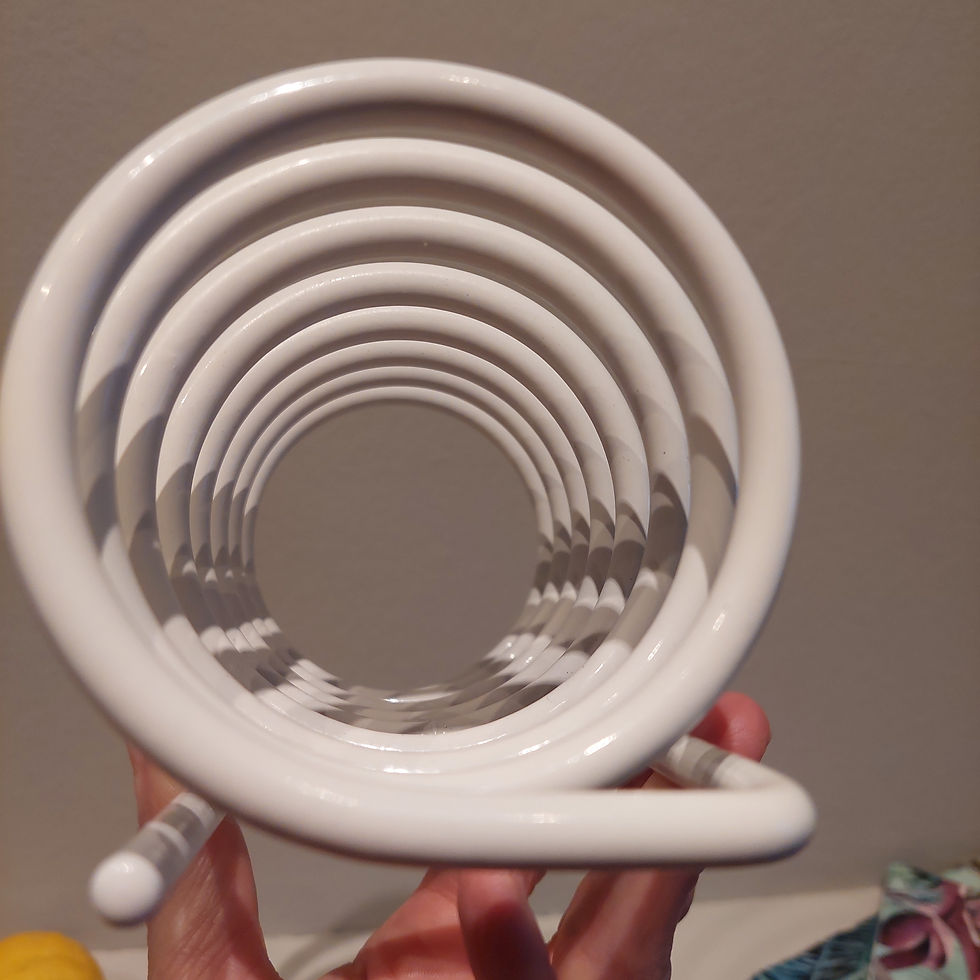 Thumbnail: Mid Century Space Age Habitat Toast Letter Rack 70s