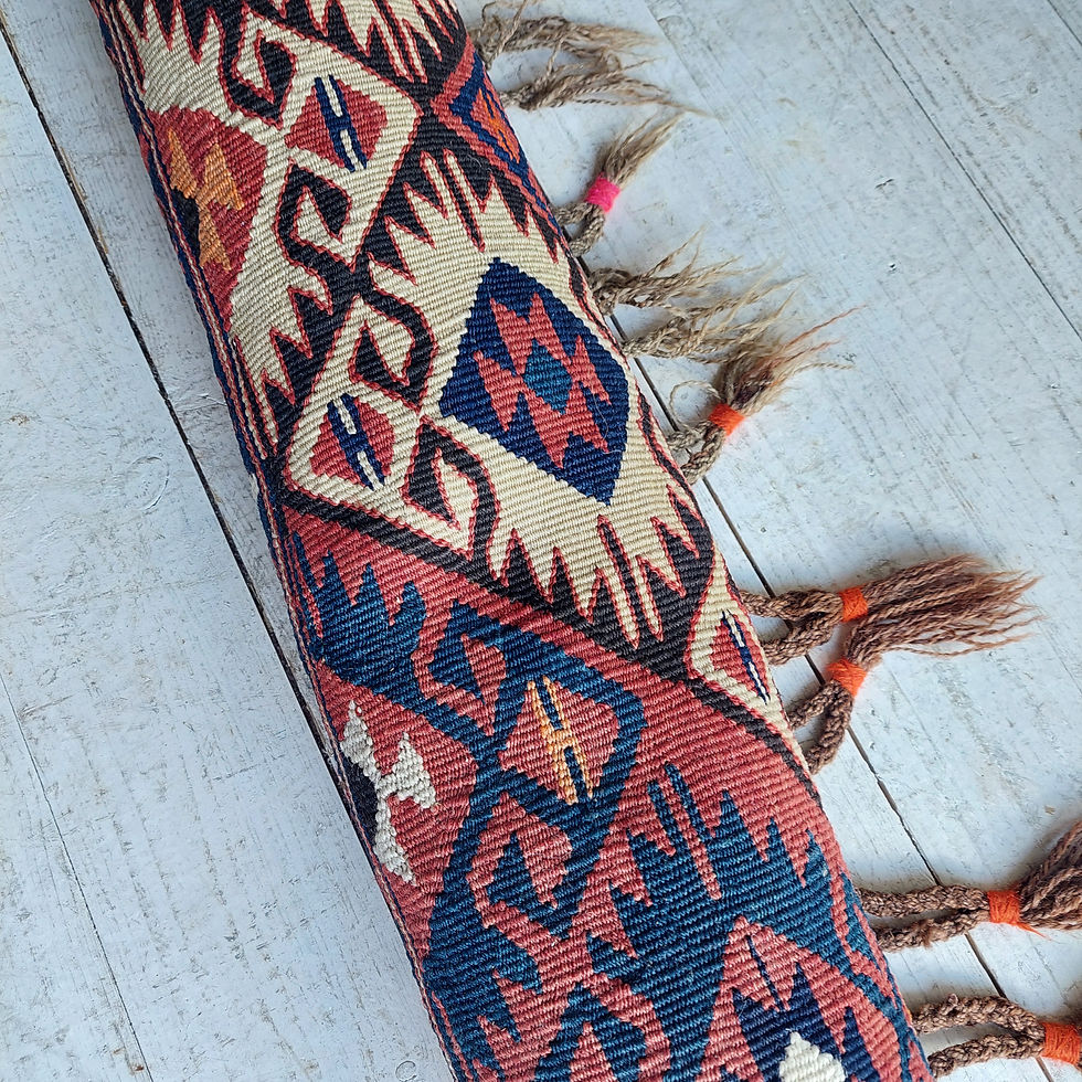 Thumbnail: Vintage Turkish Kilim Rug 60s, 147x265 Cm
