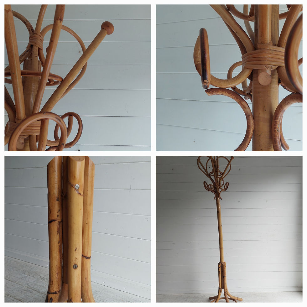 Thumbnail: Mid century Bamboo Coat Stand Italy 60s