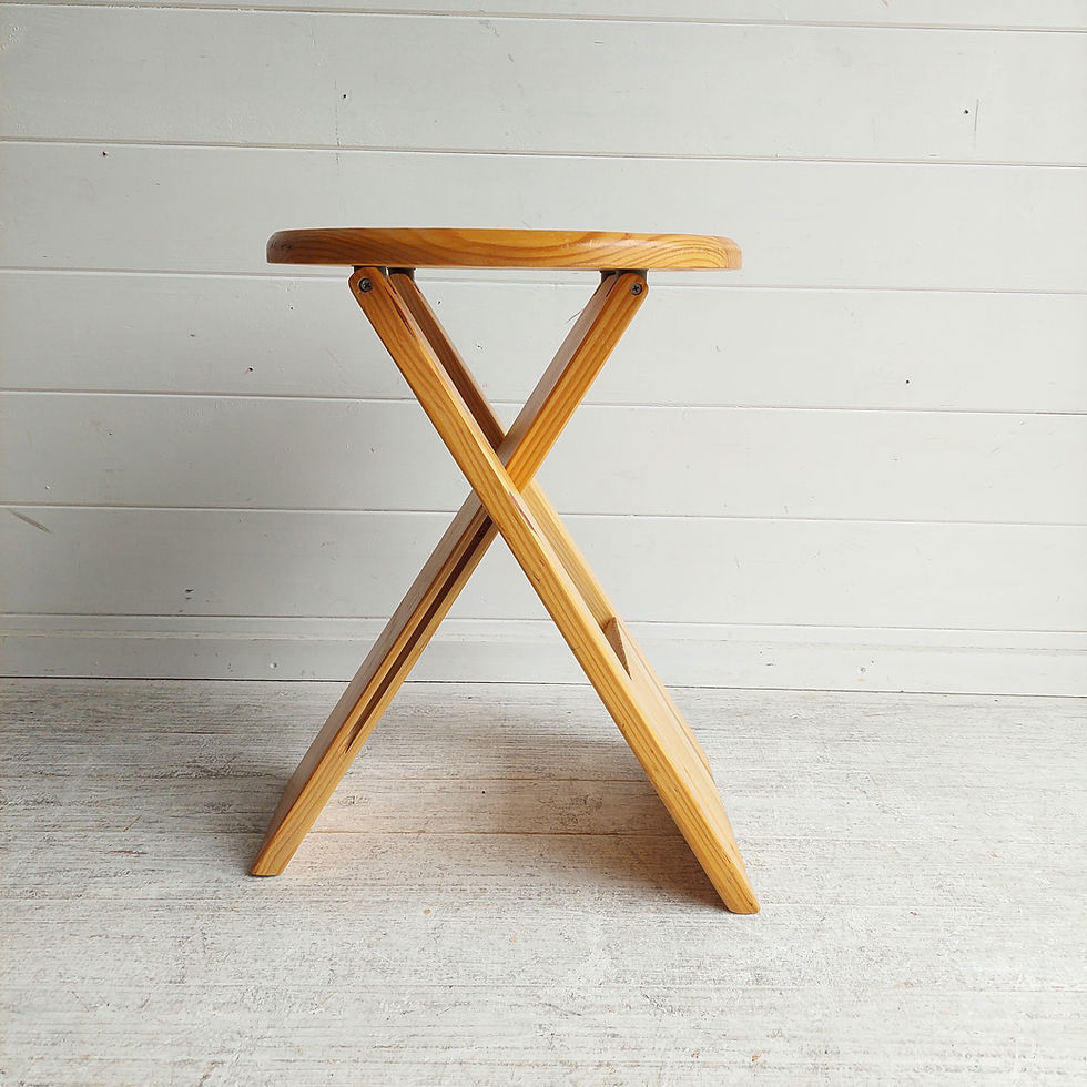 Thumbnail: Mid Century Suzy Folding Stool Adrian Reed For Princes 70s