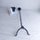 Thumbnail: Mid Century Brutalist Wrought Iron Floor Candleholder 60s