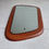Thumbnail: Mid Century Teak Asymmetric Wall Mirror 60s