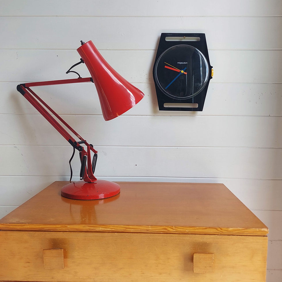 Thumbnail: 80s Postmodern German Xl Wall Clock