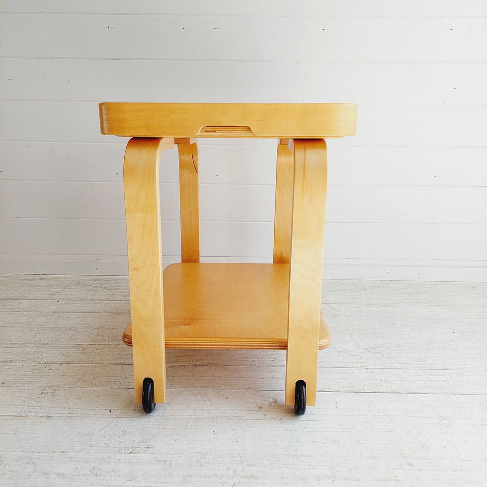 Thumbnail: Scandinavian Carina Bangs IKEA 'Brunabo' serving trolley