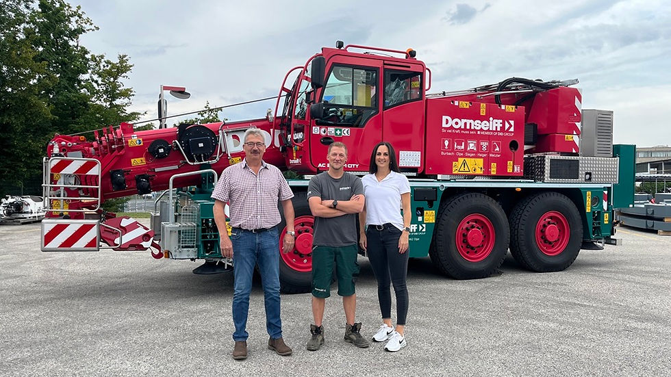TRADE-IN PROGRAM: DORNSEIFF RECEIVES ADDITIONAL TADANO AC 3.045-1 CITY CRANE