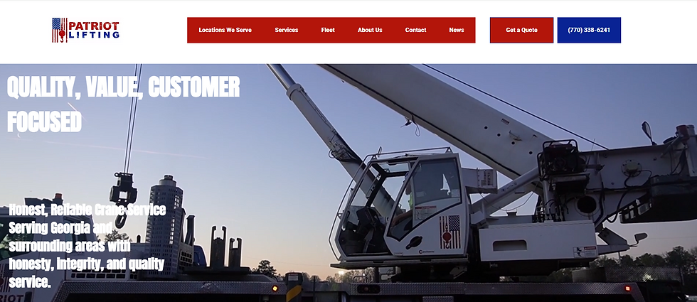 Patriot Lifting Expands Service Coverage Across Georgia and Unveils New Website