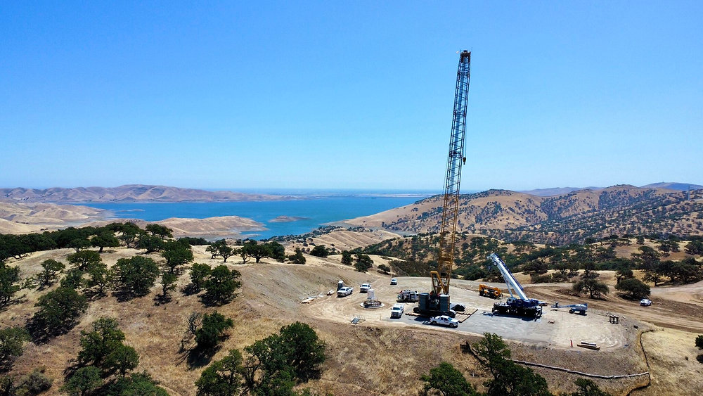 Bluegrass Ridge Wind Project Bragg Crane Powers Wind Future at Gonzaga Ridge Wind Project