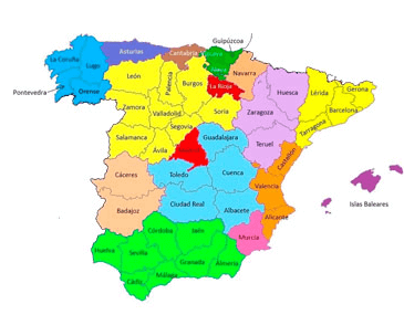 Mapa Interactivo provincias De Espa a Mapa Interactivo provincias De Espa a
