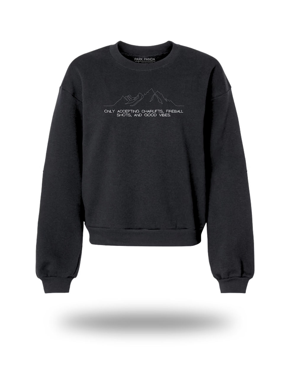 Women's Cropped Crewneck Sweater