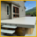 Freshly coated backyard sundeck with a waterproof polyurethane finish, offering durability and weather resistance.