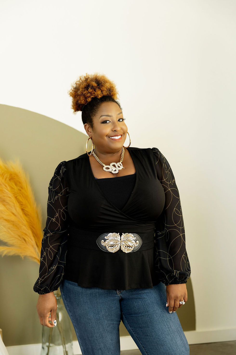 Thumbnail: The Love Blouse in Black