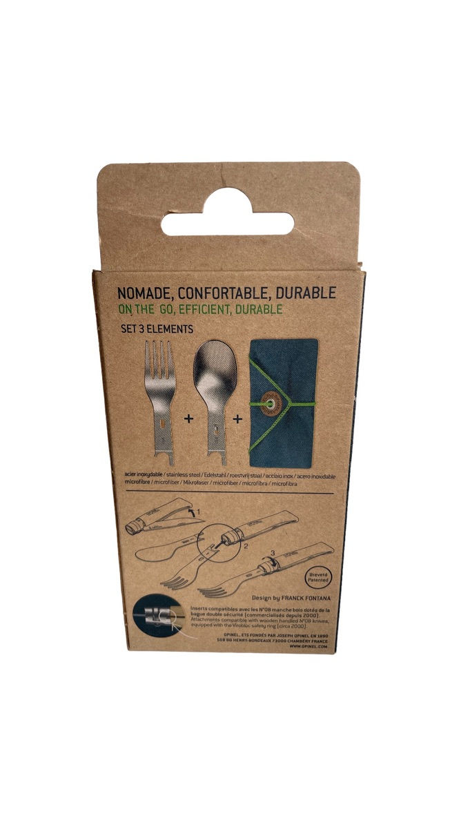 Thumbnail: LE PACK OPINEL un Opinel N°= 8+ un kit Opinel Cuillère Fourchette