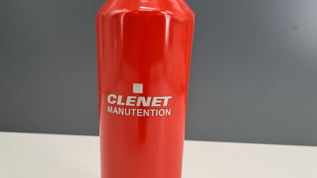 Opération marquage laser pour Clenet Manutention