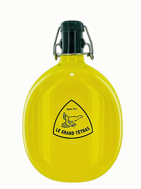 Gourde Ancienne En Aluminium – Tournus – Le Grand TÉTRAS – Vintage