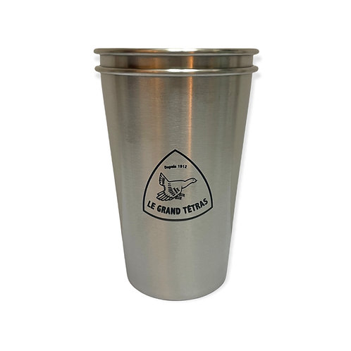 GOBELETS 500mL - LOT DE 2 avec logo noir