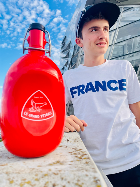 ORIGINAL CONCAVE - 1 LITER - RED | Le Grand Tétras ORIGINAL CONCAVE - 1 LITER - RED | Le Grand Tétras