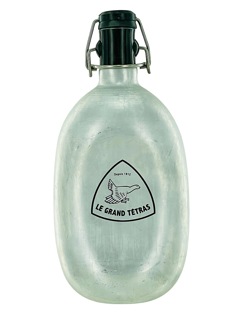 Image: GOURDE CONCAVE METAL - 1 LITRE - EN ALUMINIUM RECYCLE