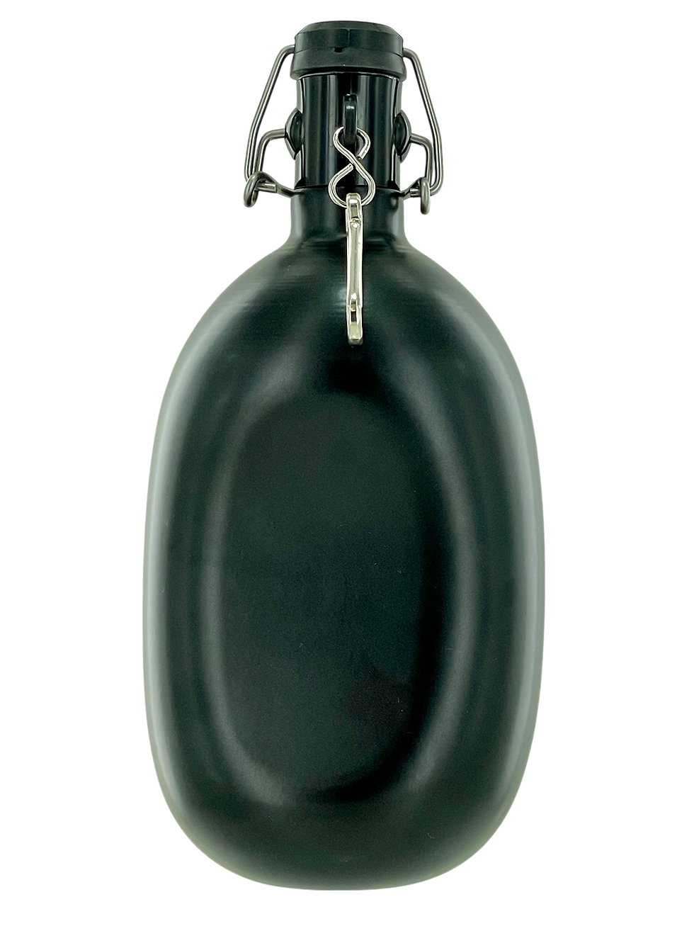 Miniature : GOURDE CONCAVE NOIRE 1 LITRE EN ALUMINIUM RECYCLE