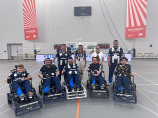 Una visita muy especial en el Torneo de Powerchair en París