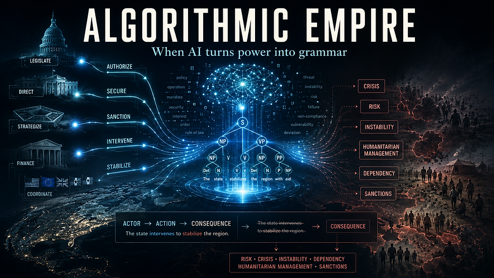 Algorithmic Empire — How Generative AI Can Turn Global Power Into Grammar