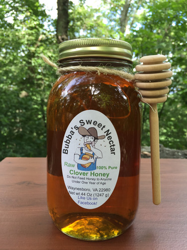 HONEY☆ Raw Unfiltered Honey 44oz - Pure Raw Brands