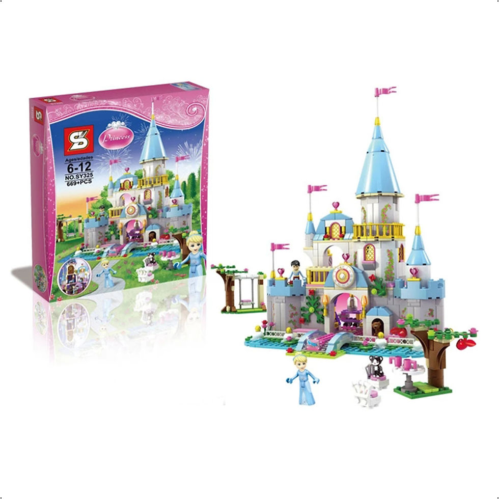 Miniatura: Amigas Cenicienta Princesa  Sy 325 Bloques 669 Piezas