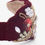 Thumbnail: Velvet haarband bordeauxrood