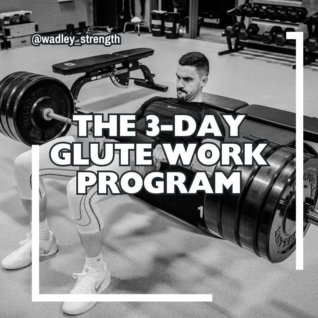 The 3-Day Glute Work Program