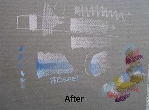 Samantha’s colored pencil demonstration sheet where she was showing how.jpg