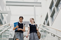 Girls in School Uniform