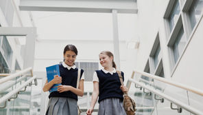 Primary students in the classroom in Hong Kong