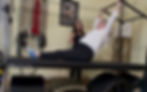 Stock Image of Pilates Stretching