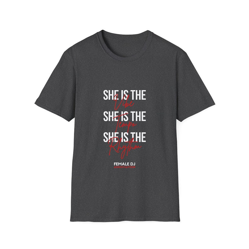 Thumbnail:  FDJA Unisex Softstyle T-Shirt Black/Grey