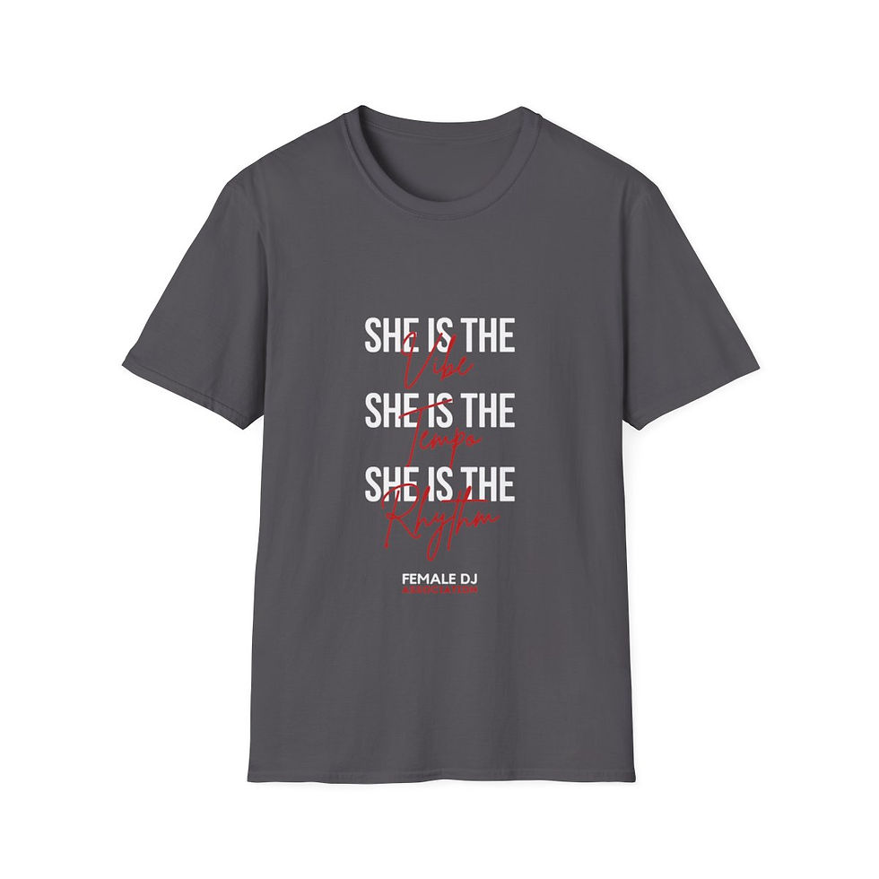 Thumbnail:  FDJA Unisex Softstyle T-Shirt Black/Grey