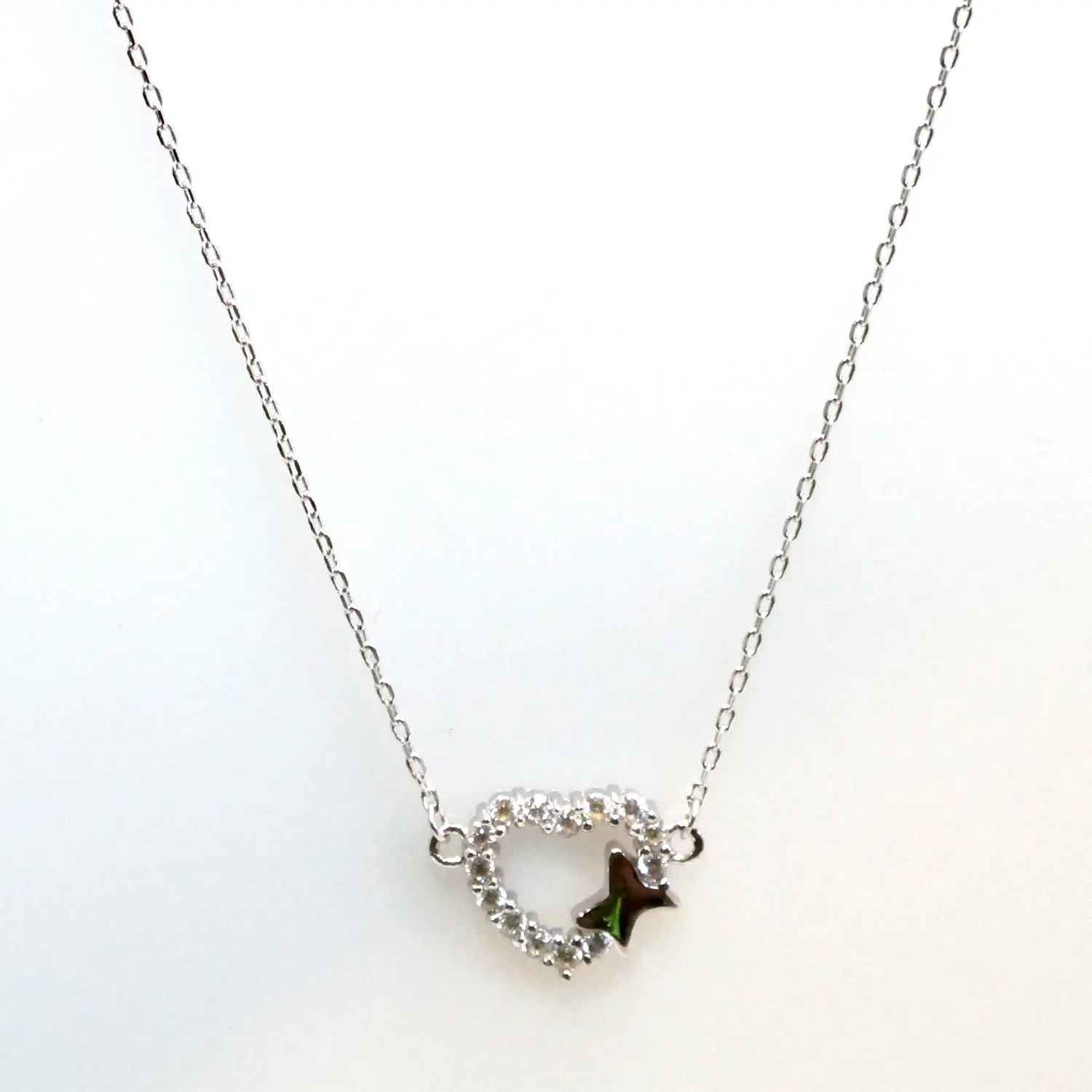 Silver Heart Pendant, 925 Sterling Silver