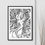 Thumbnail: Star - Dark Art Print – Fine Art Drawing