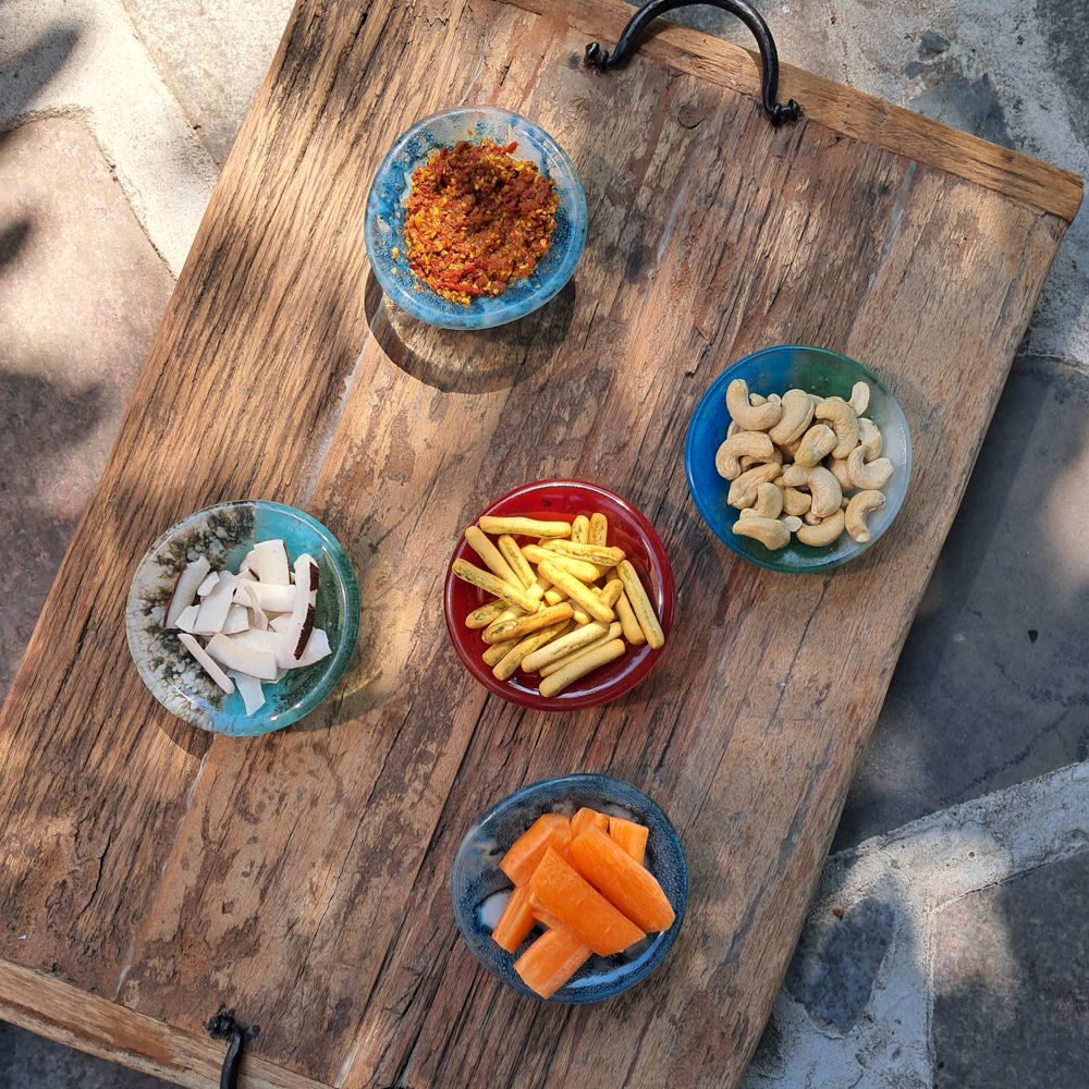 glazen schaaltjes voor tapas, schaaltjes van glas voor nootjes, tapas en snacks