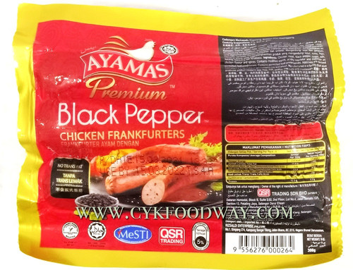 Ayamas b.pepper f.furter 300g (9556276000264)