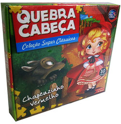 QUEBRA CABEÇA CHAPEUZINHO VERMELHO 8