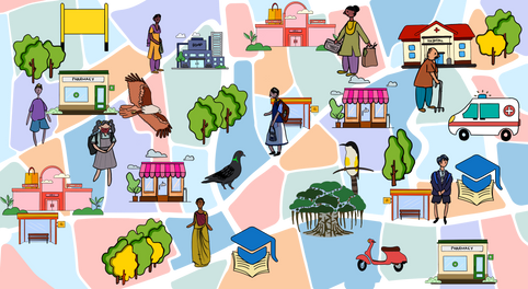 Rajajinagar Layout 1st Draft Concept