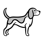 Beagle Dog Icon