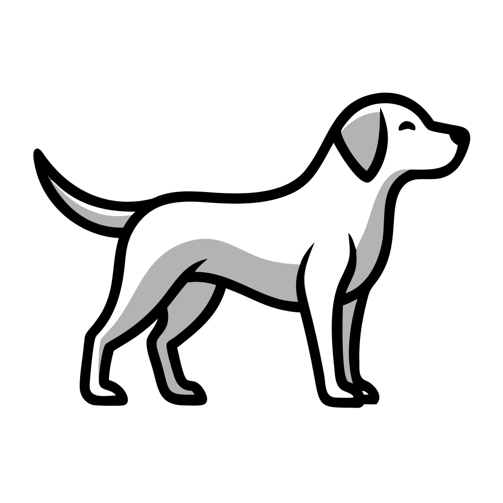 golden retriever sketch