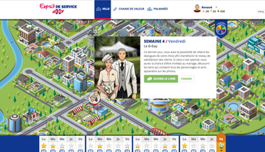 Esprit de Service, Social Serious Game to practice Customer Service