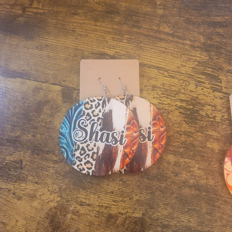 Thumbnail: Sublimation earrings (3 inches)