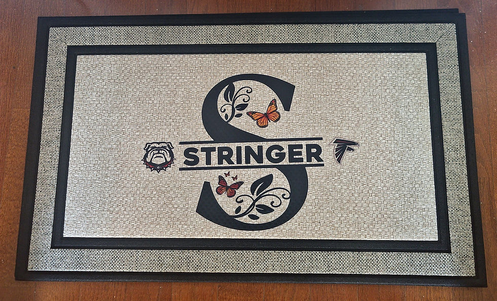 Thumbnail: Doormats with names