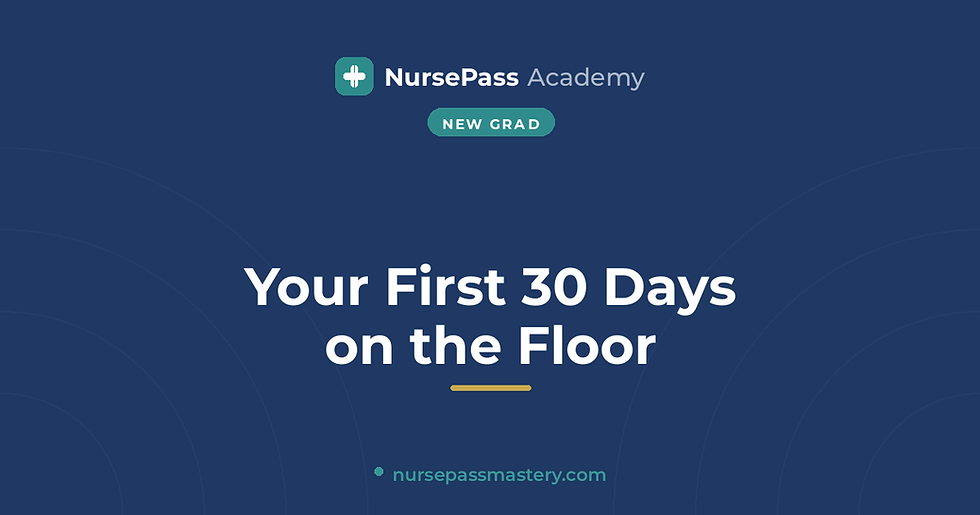 Your First 30 Days on the Floor: A Week-by-Week Survival Plan